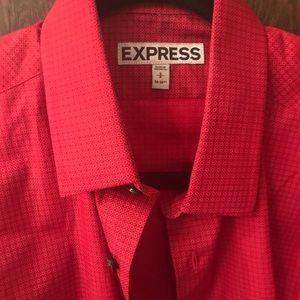 Bundle TWO fitted dress shirts EXPRESS sz small